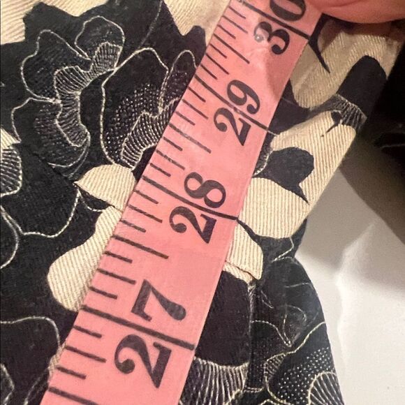 Corey Lynn Calter Floral Pleated Wide Leg Pants, sold at Anthropologie - Picture 12 of 13